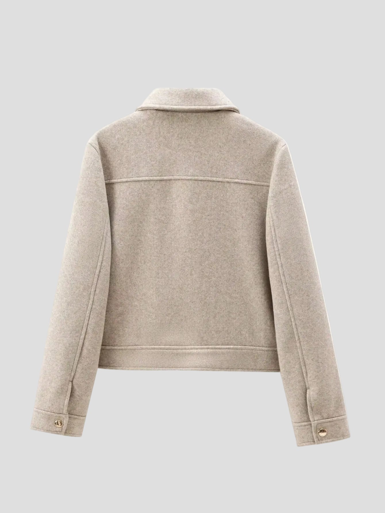 Amélie – Beige Utility-Jacke