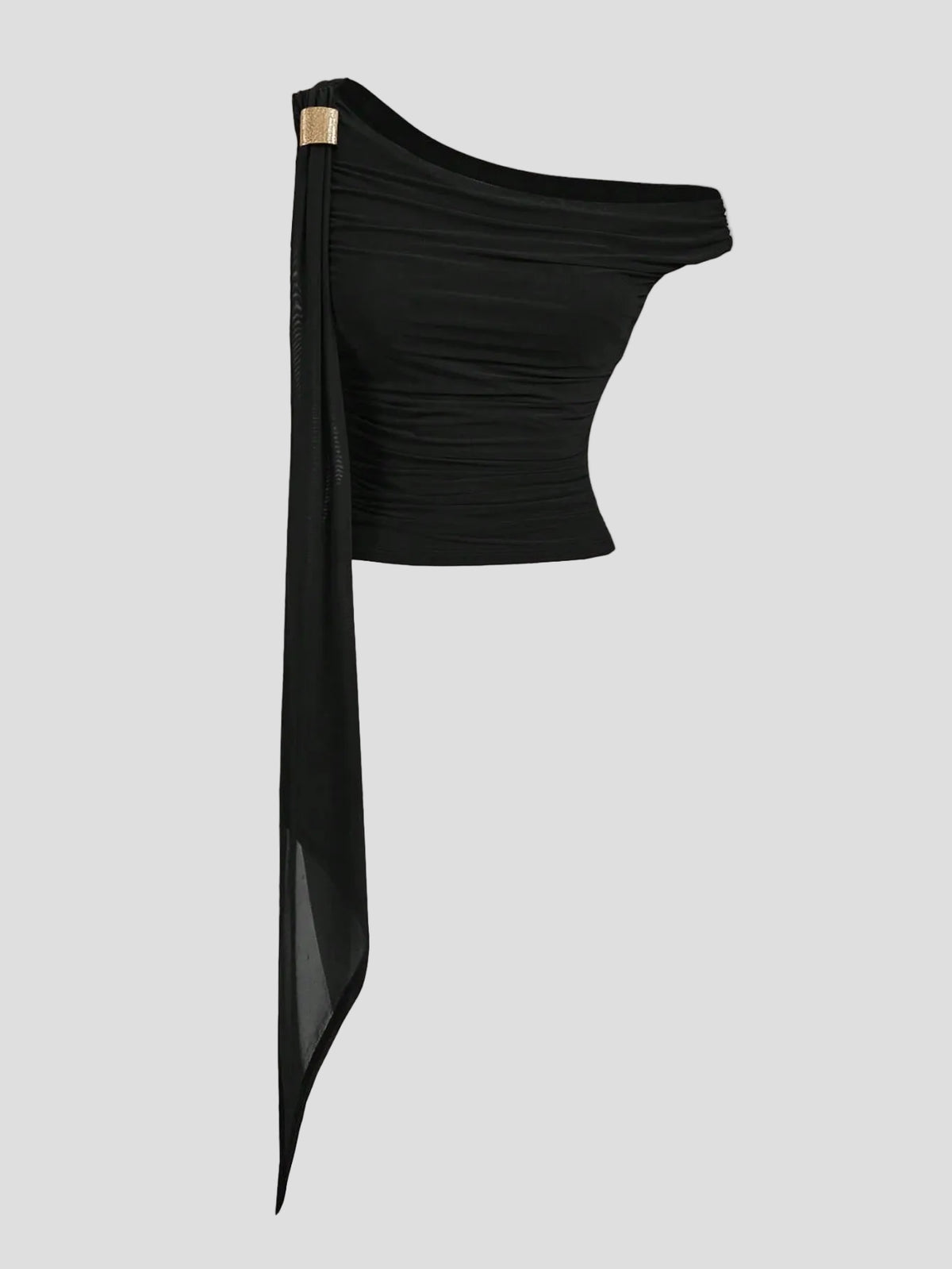 Mireille – Drapierter One-Shoulder-Top