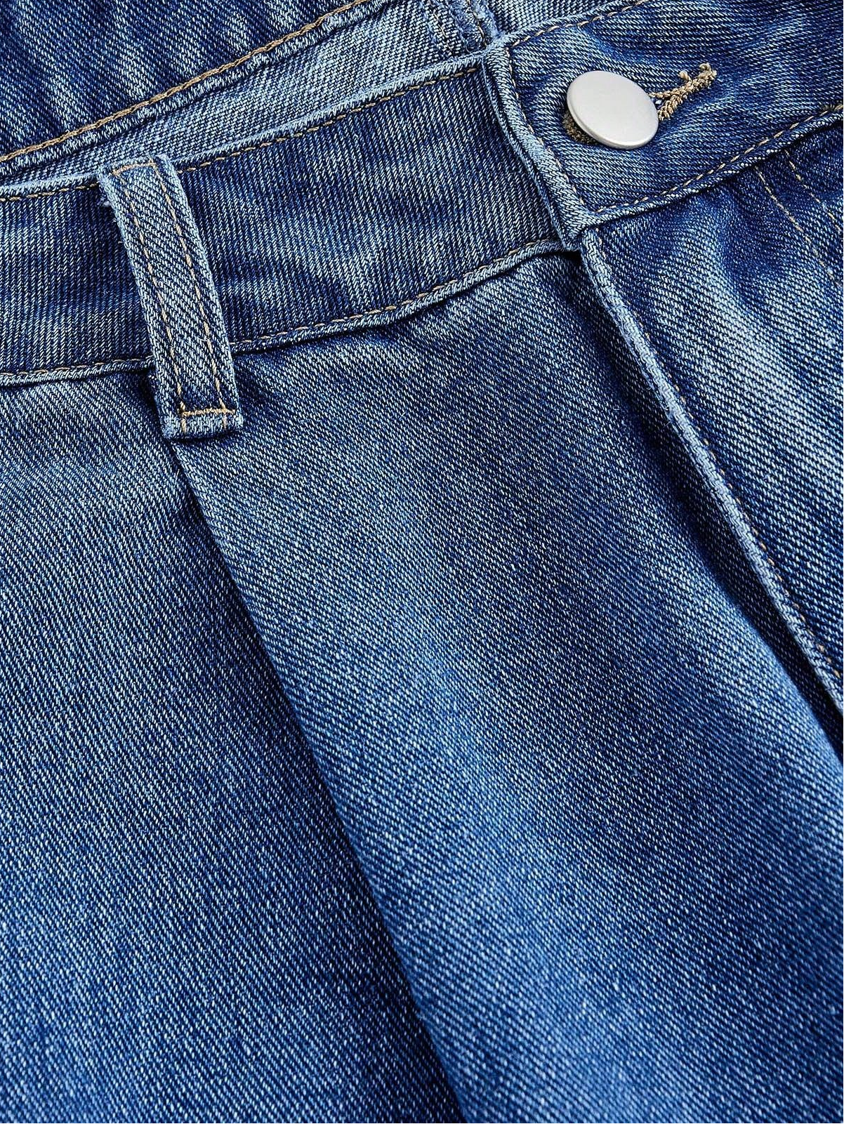 Emmeline – Denim Palazzo-Jeans