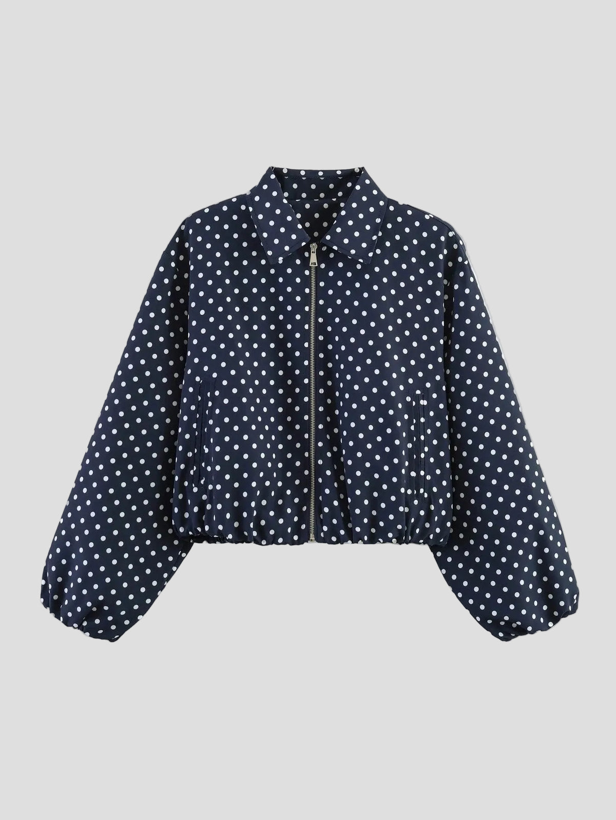Aurélie – Cropped Bomberjacke Mocha