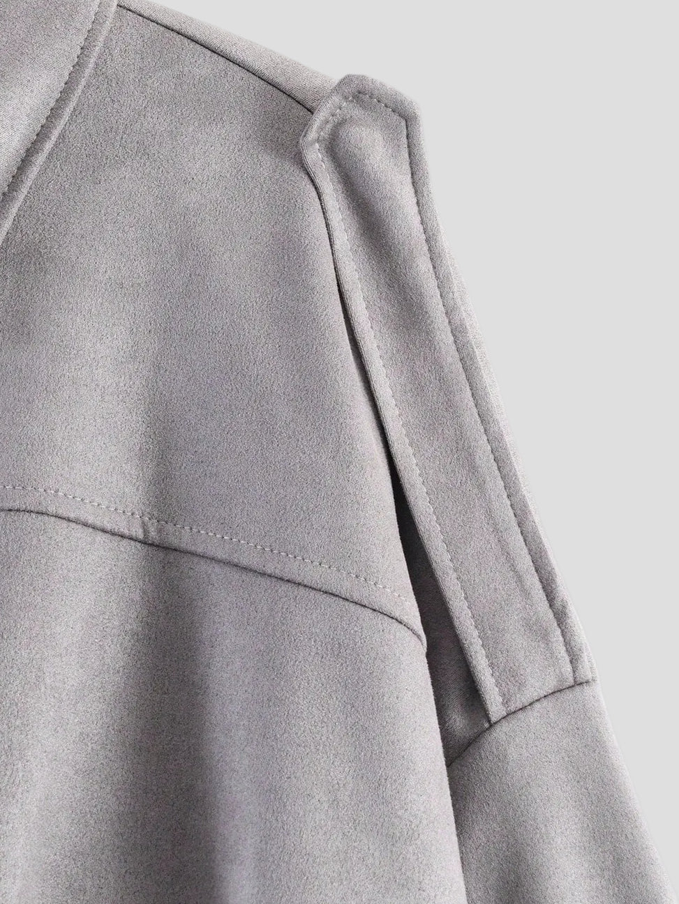Aurielle – Oversized Jacke in Nebel-Optik
