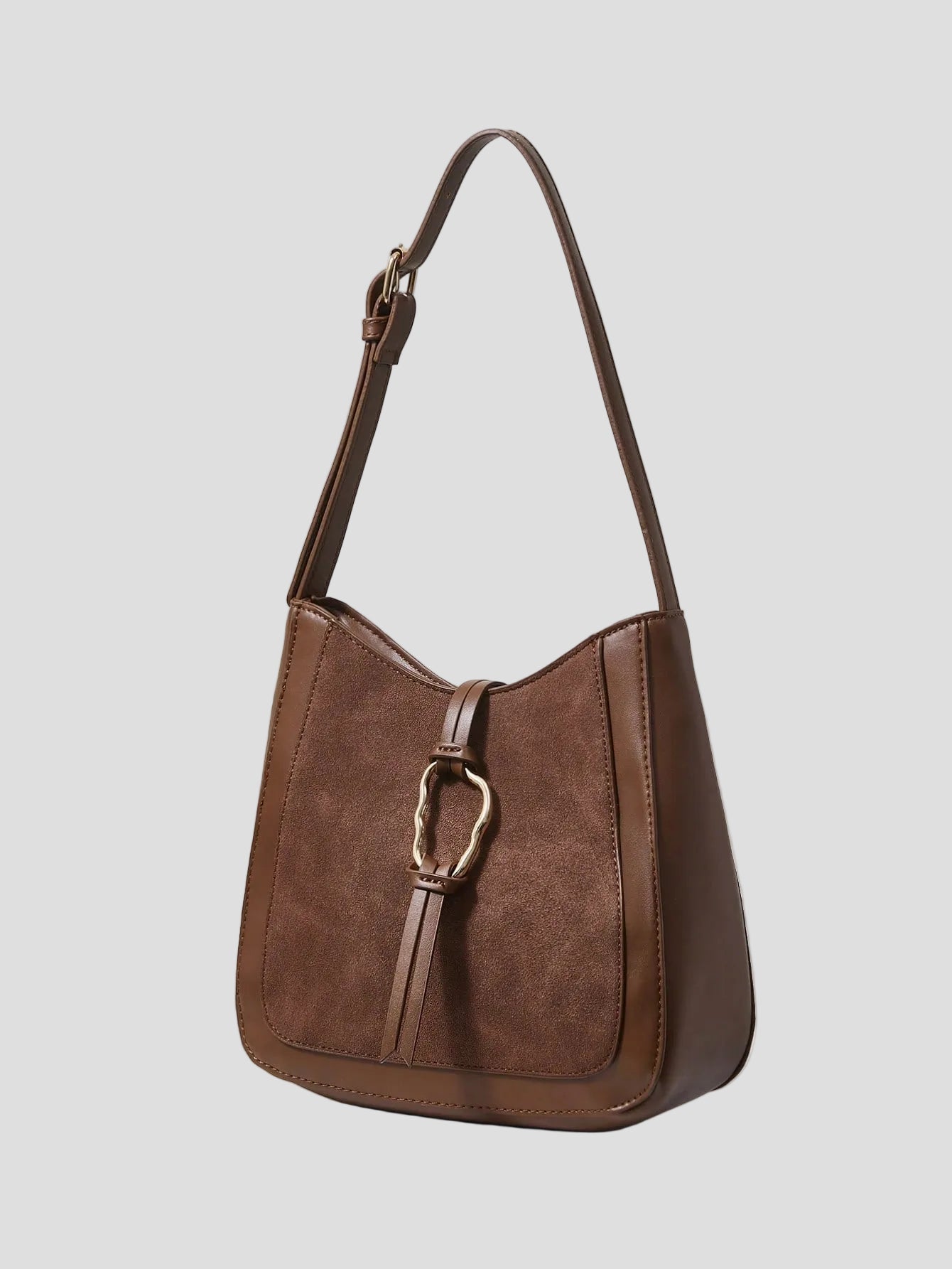 Martina – Schultertasche aus Wildleder