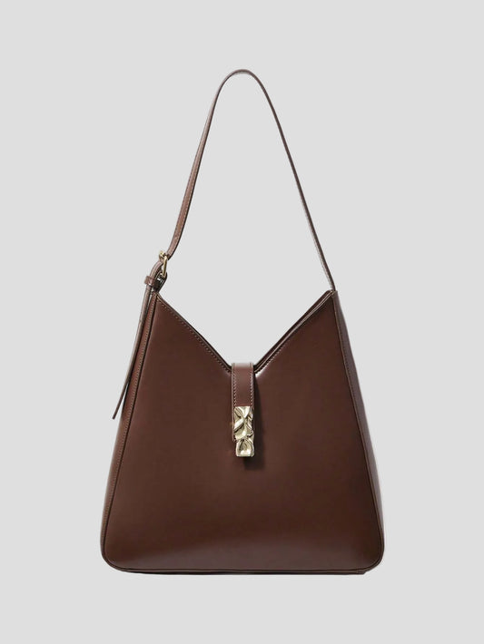 Sophie - Signature Hobo aus Walnussleder