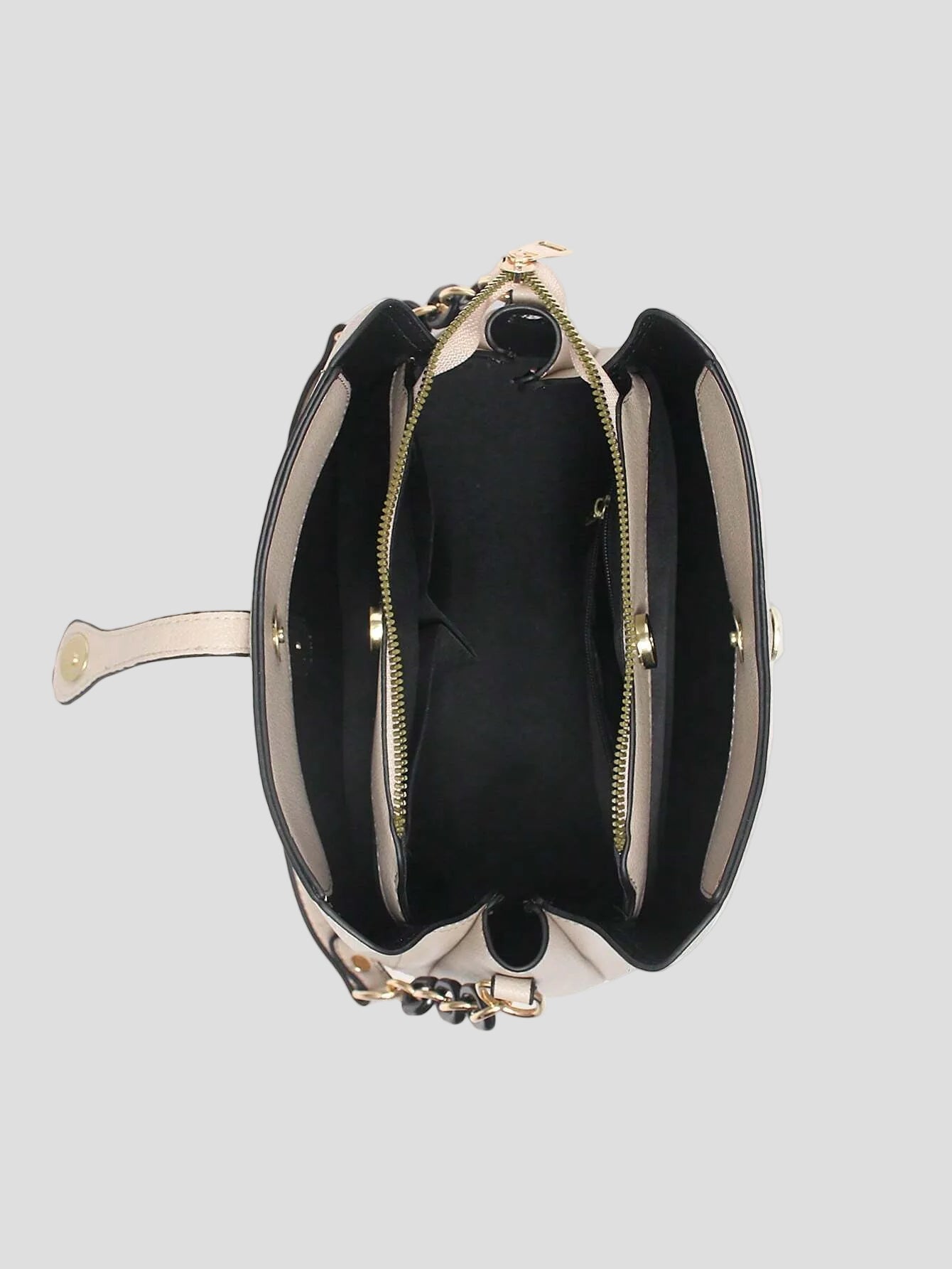 Elisabeth – Elfenbeinfarbene Signature Crossbody
