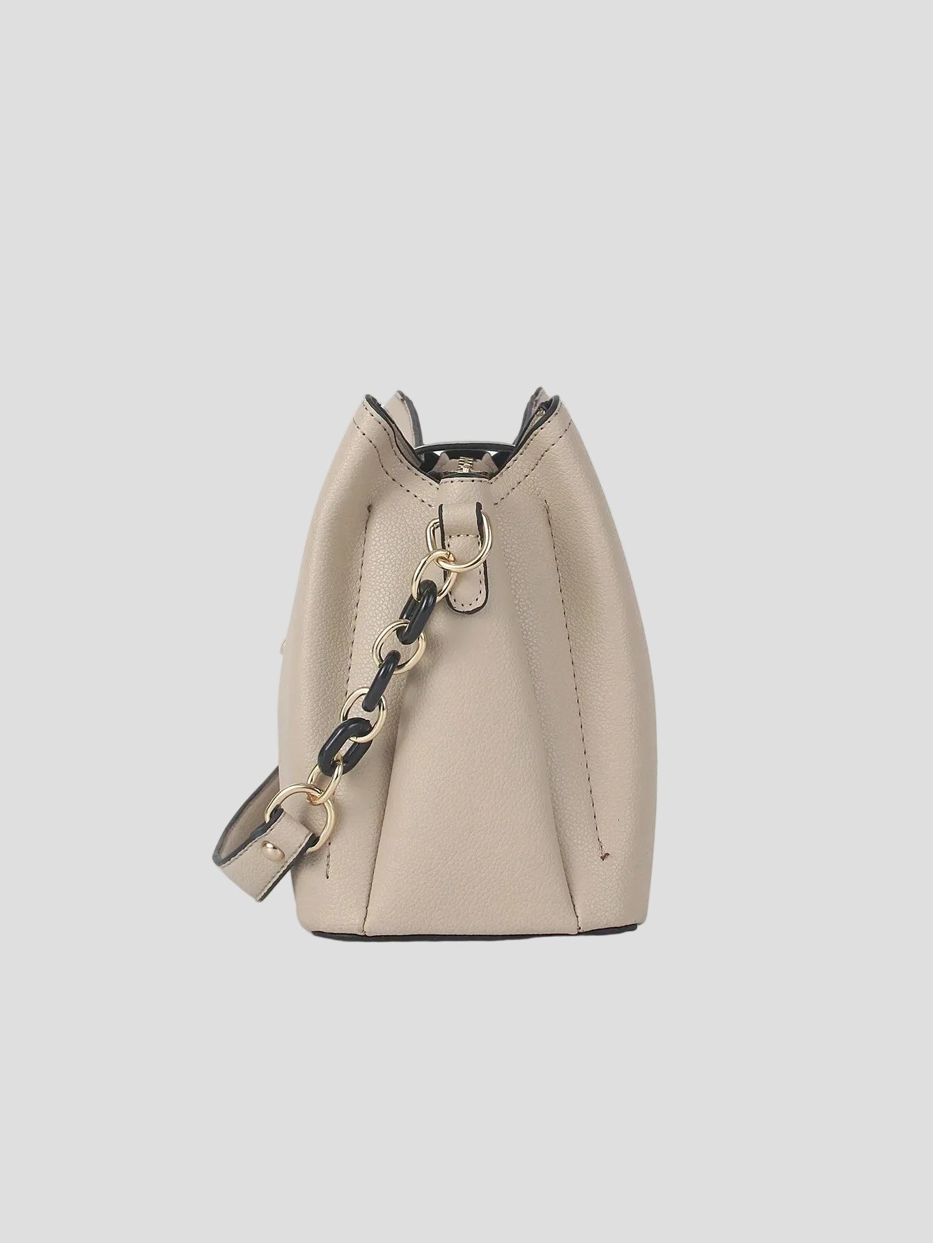 Elisabeth – Elfenbeinfarbene Signature Crossbody