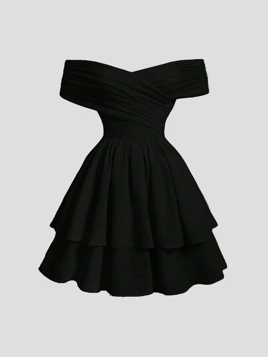 Eliane – Noire Élégance Kleid