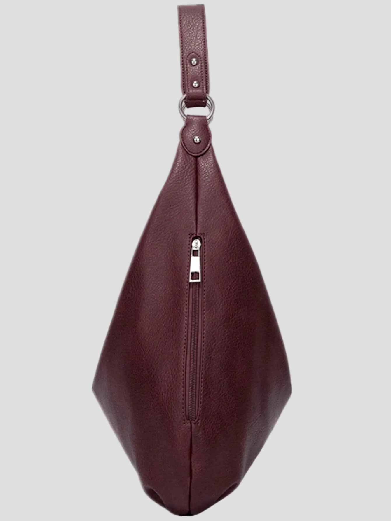 Élodie – Bordeaux Prestige Hobo Bag