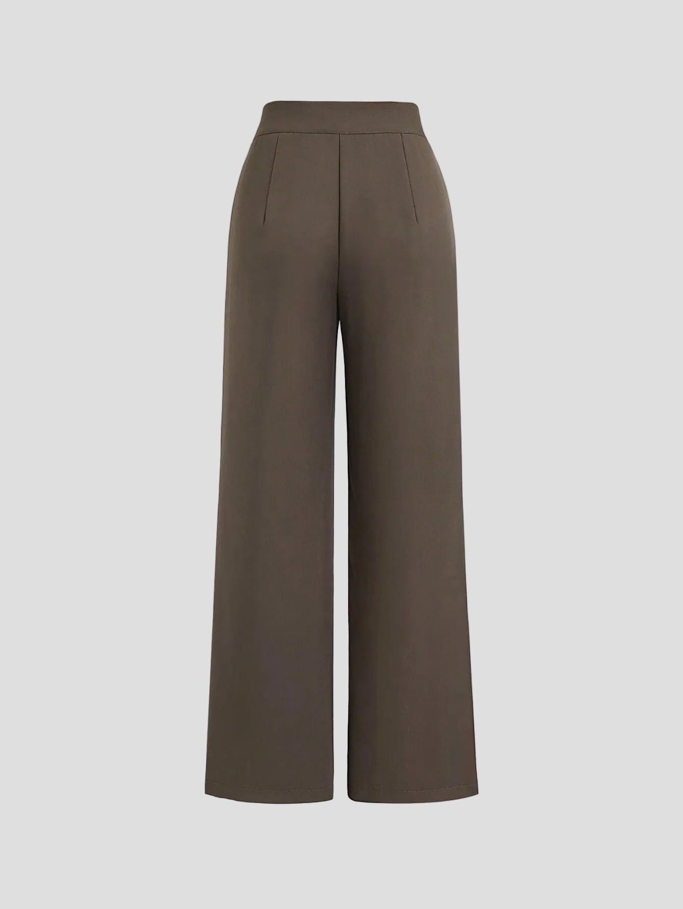 Monique – Taupefarbene, maßgeschneiderte Hose mit geradem Bein