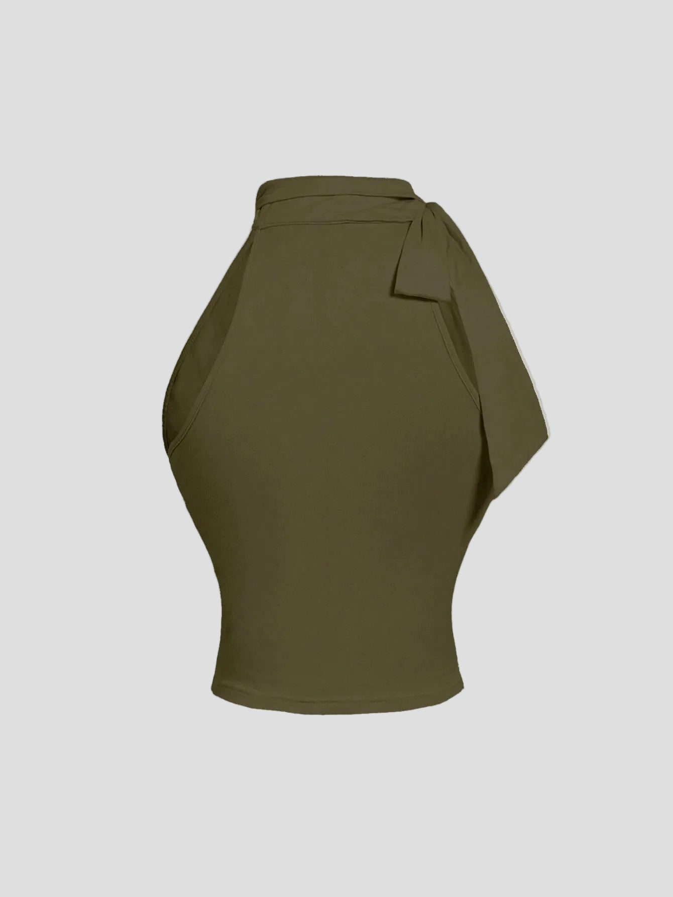 Kaia – Drapiertes Neckholder-Top