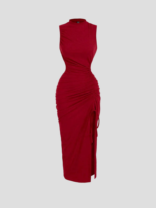 Corinne – Elegantes rotes Kleid