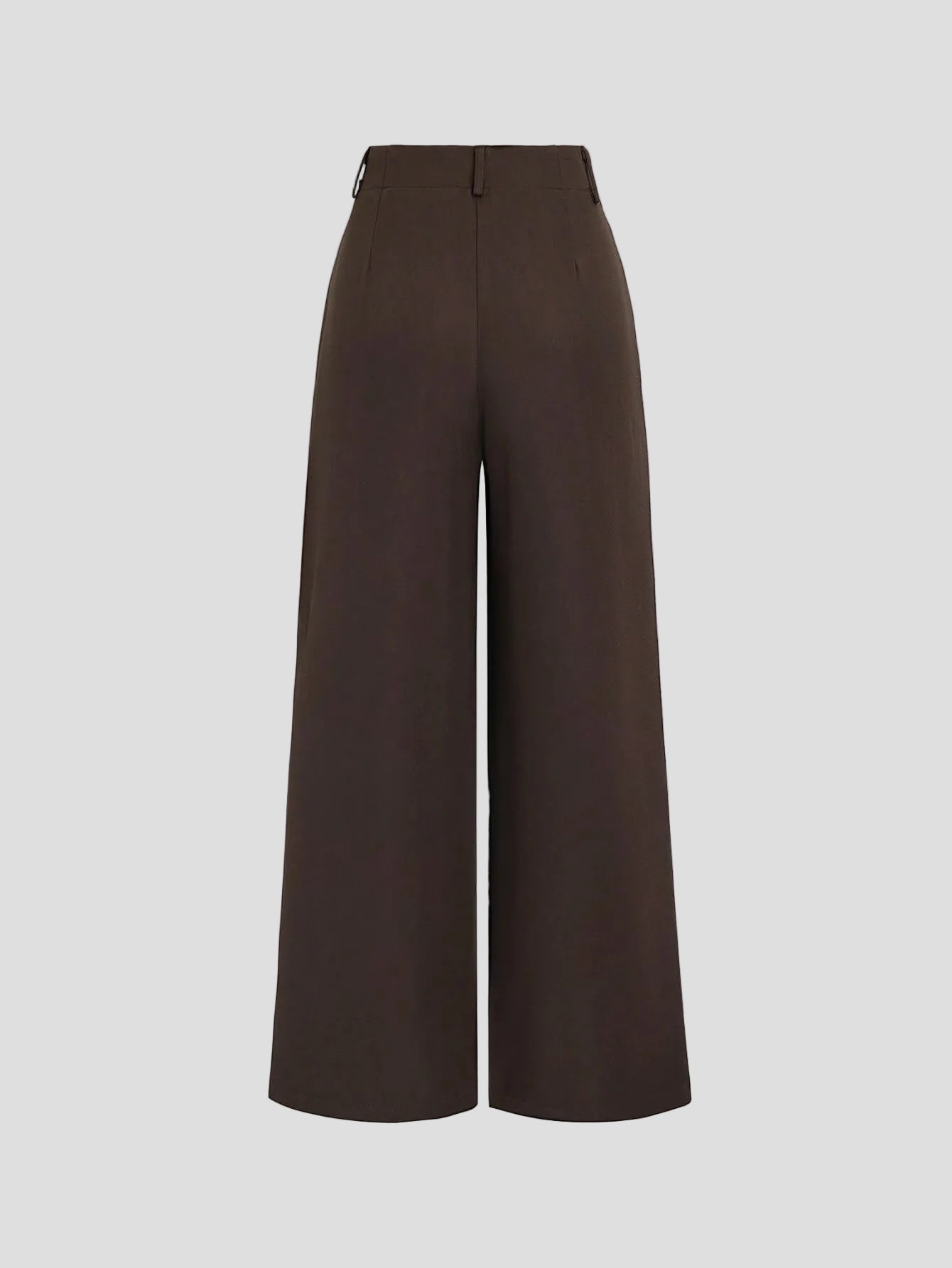 Camille – Mocha-Palazzohose mit Taillenbund