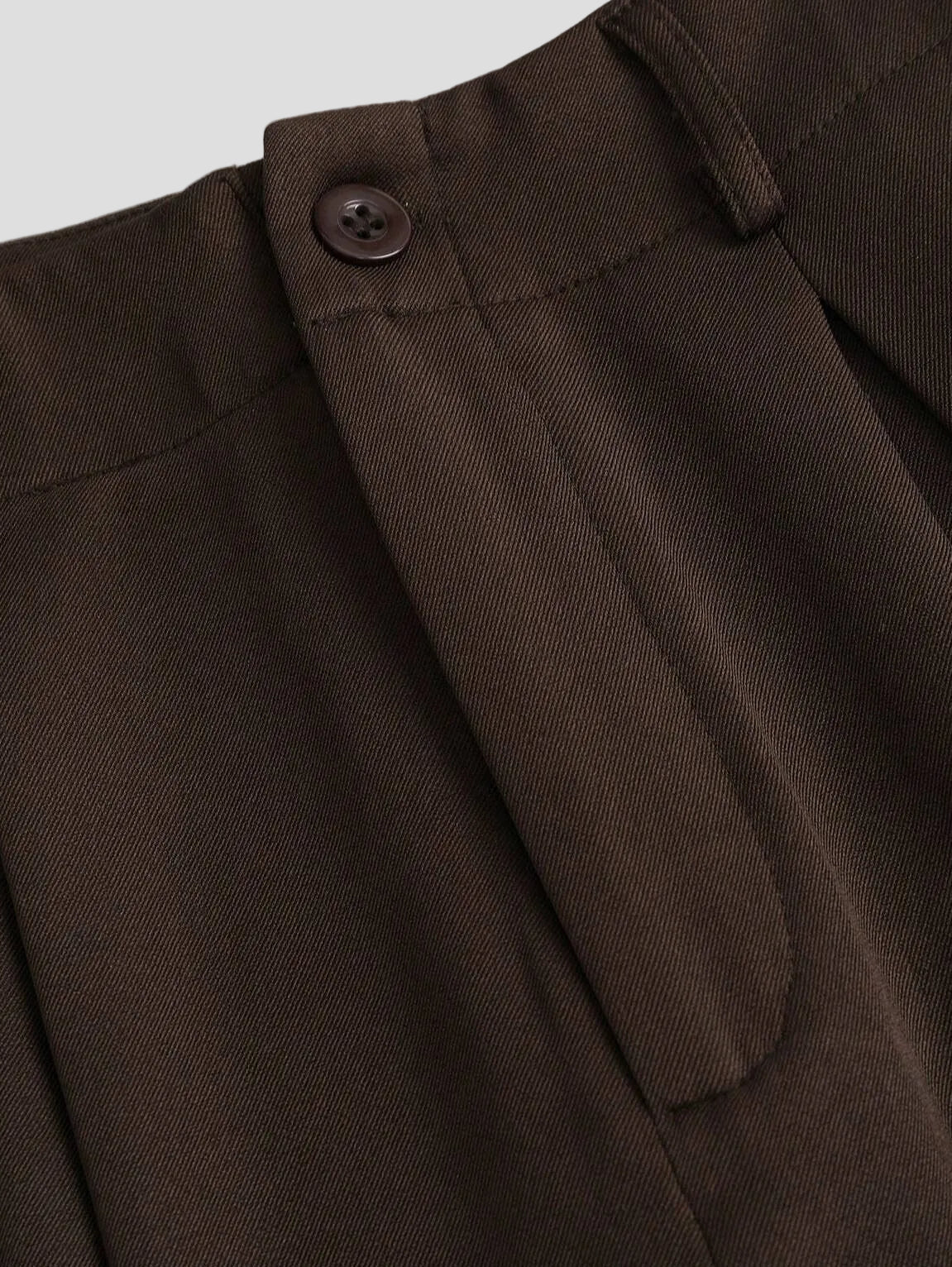 Camille – Mocha-Palazzohose mit Taillenbund