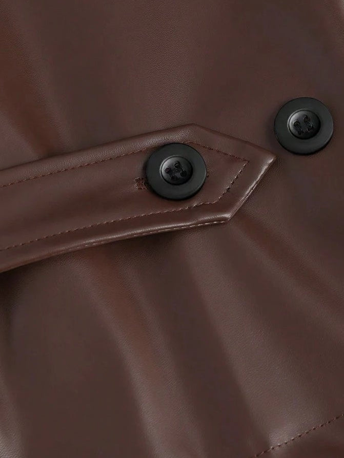 Amélia - Espresso Trenchcoat