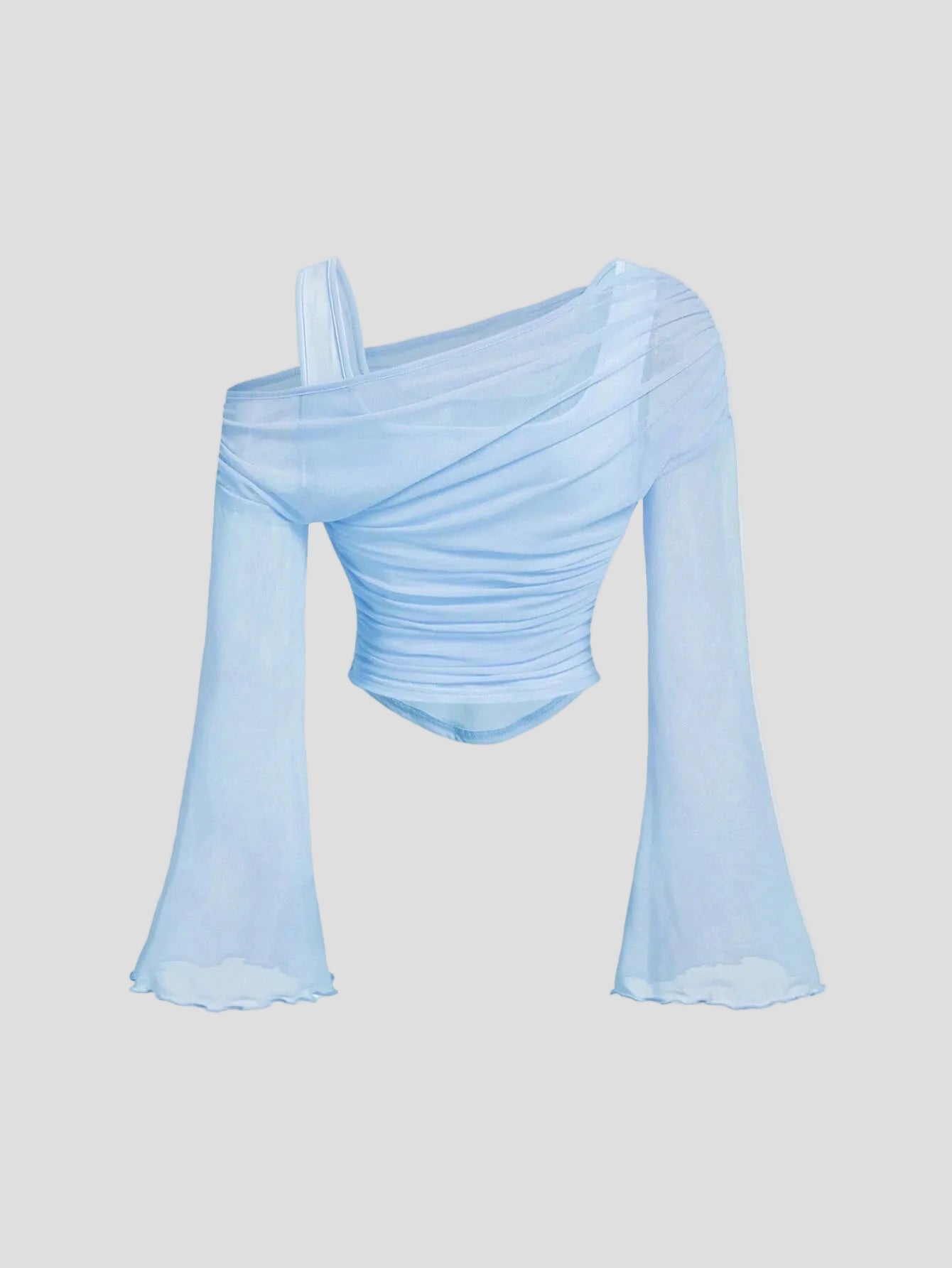 Liora – Asymmetrisches Mesh-Top