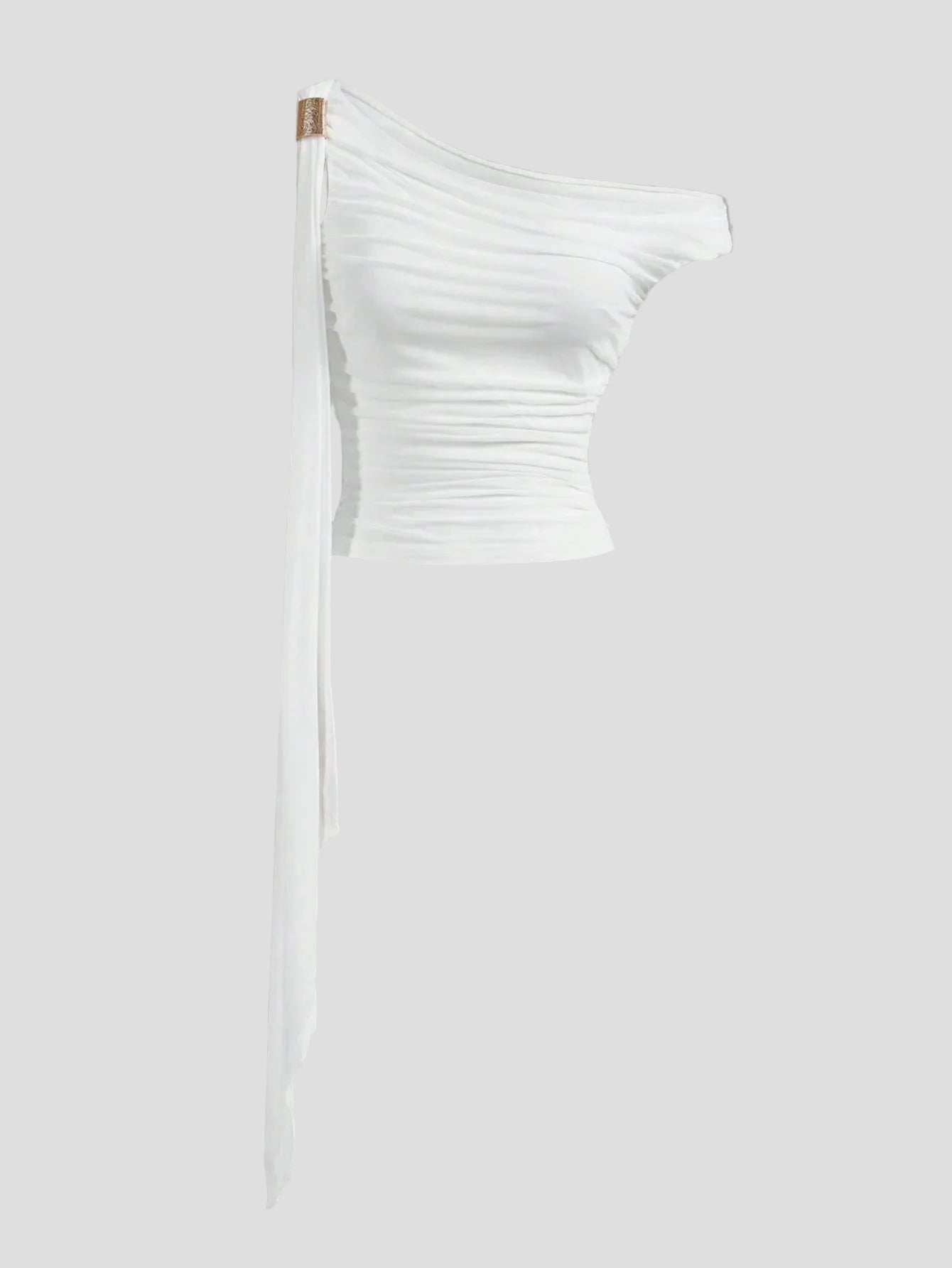 Alina – Drapierte One-Shoulder-Top