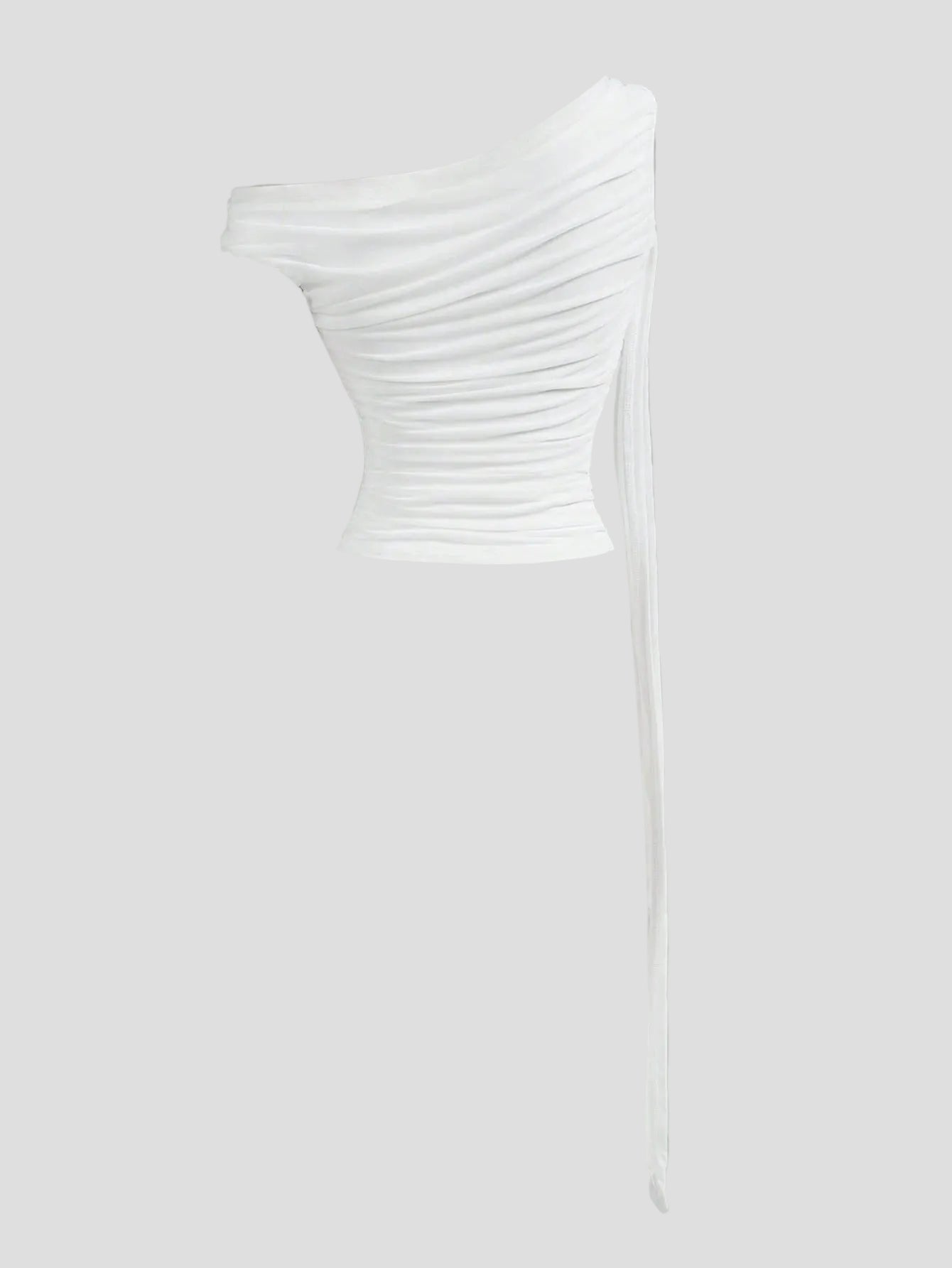 Alina – Drapierte One-Shoulder-Top