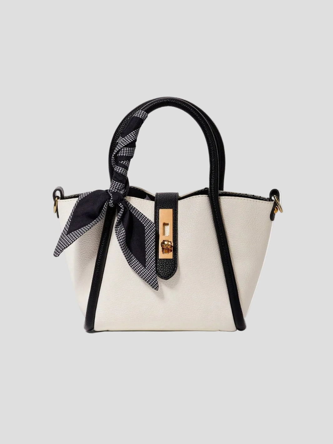 Sabine – Ivory Éclat Mini Tote