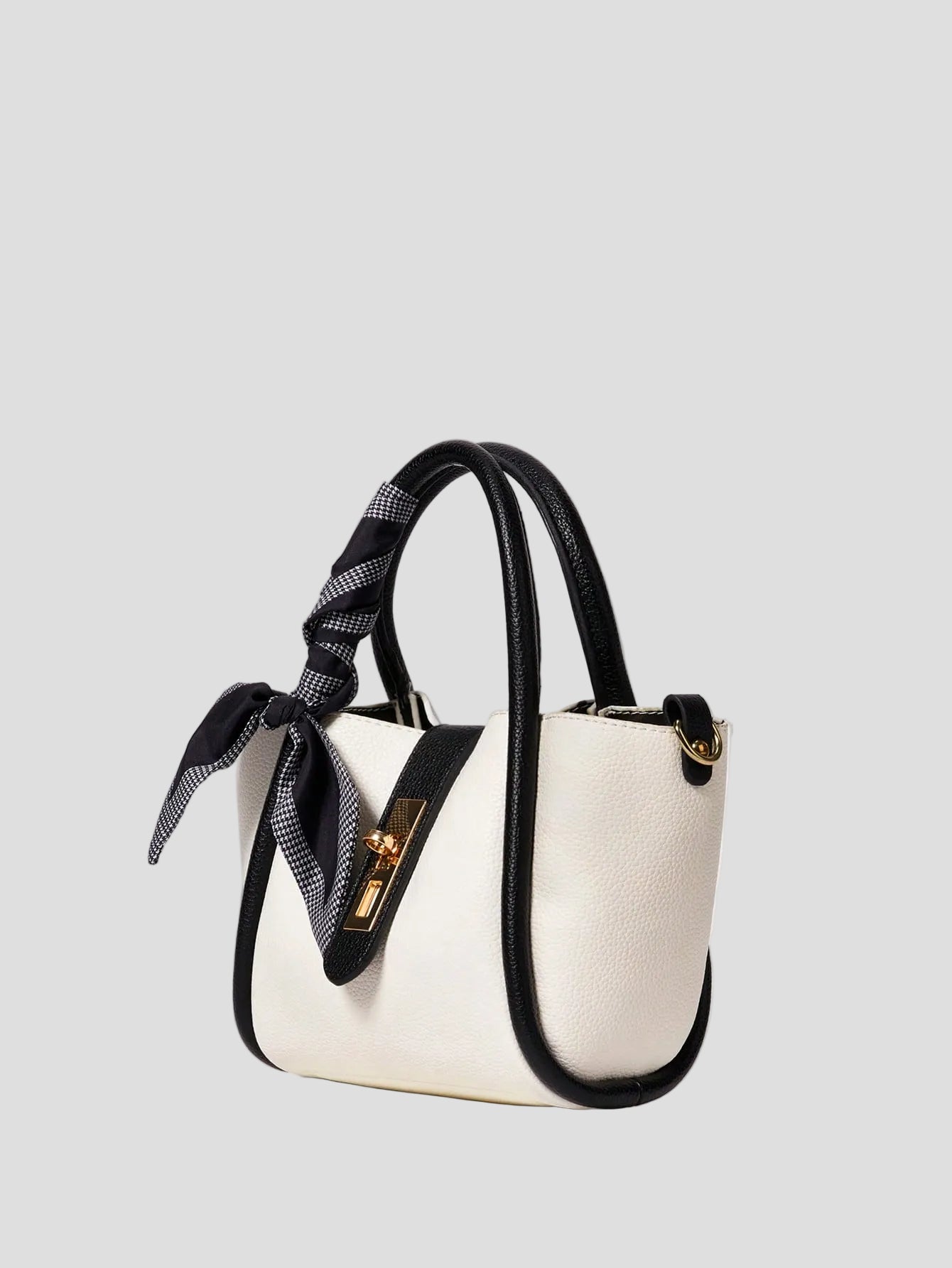 Sabine – Ivory Éclat Mini Tote
