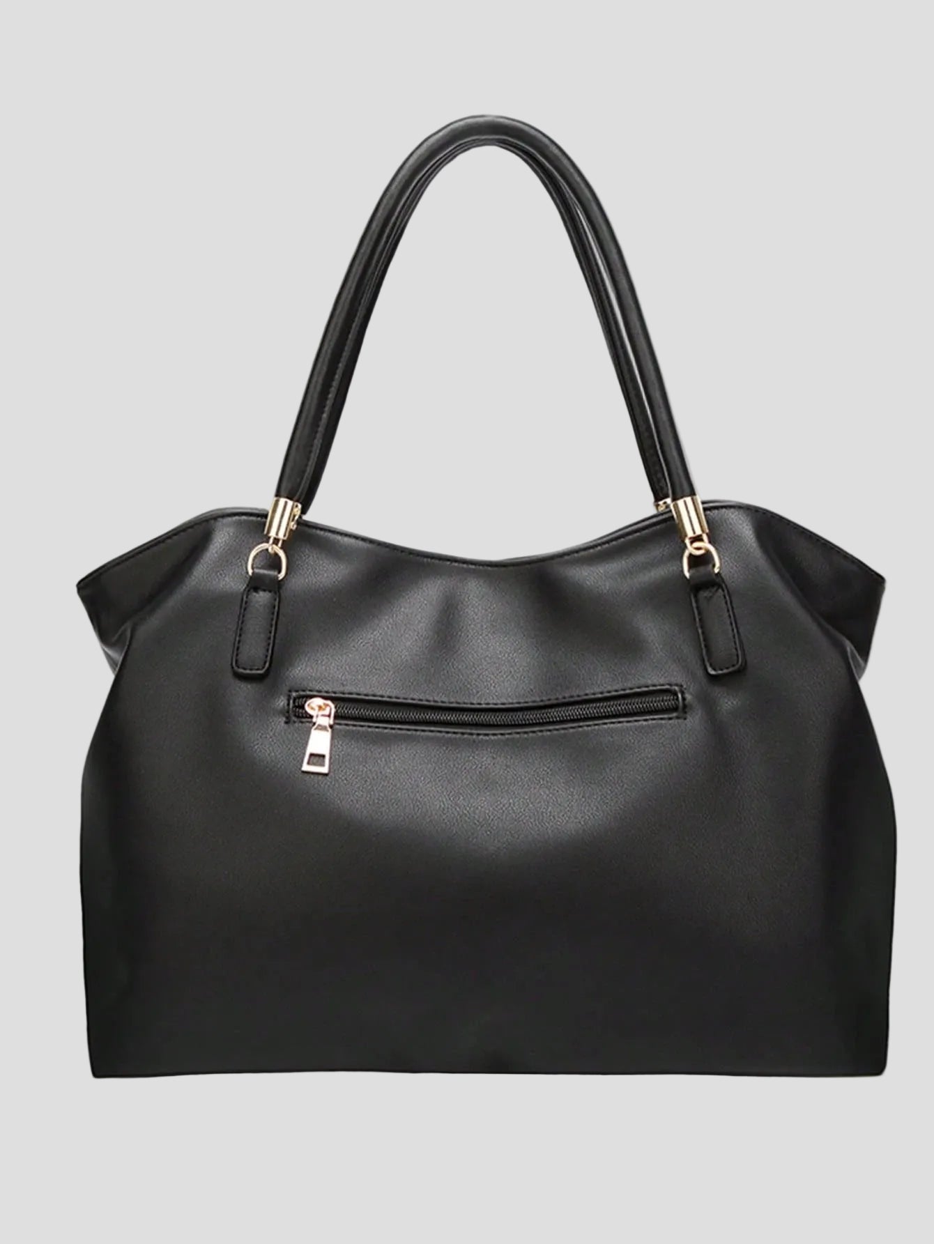 Saskia - Schwarze Umhängetasche Charm