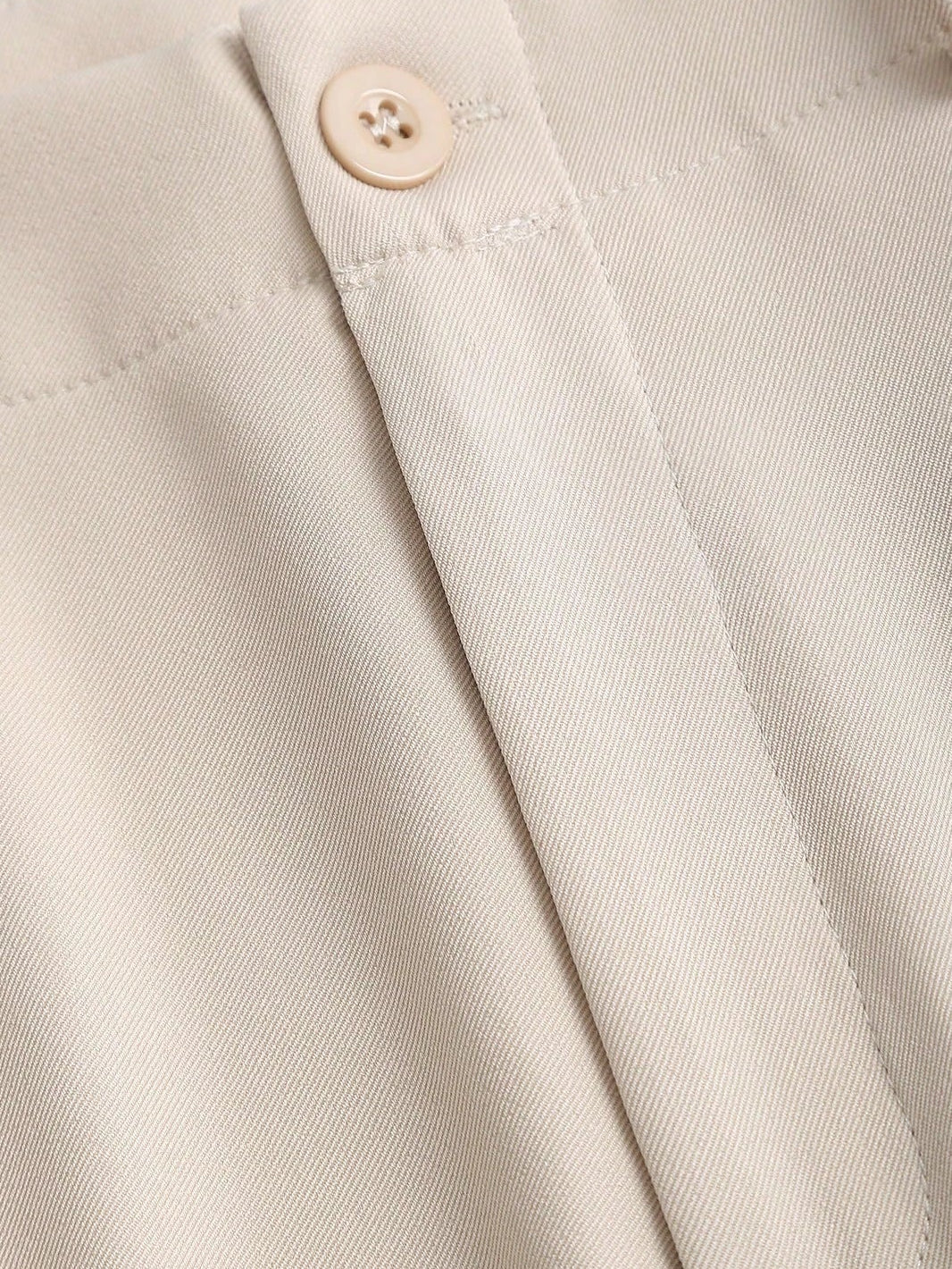 Aurélie – elfenbeinfarbene Palazzo-Hose nach Maß