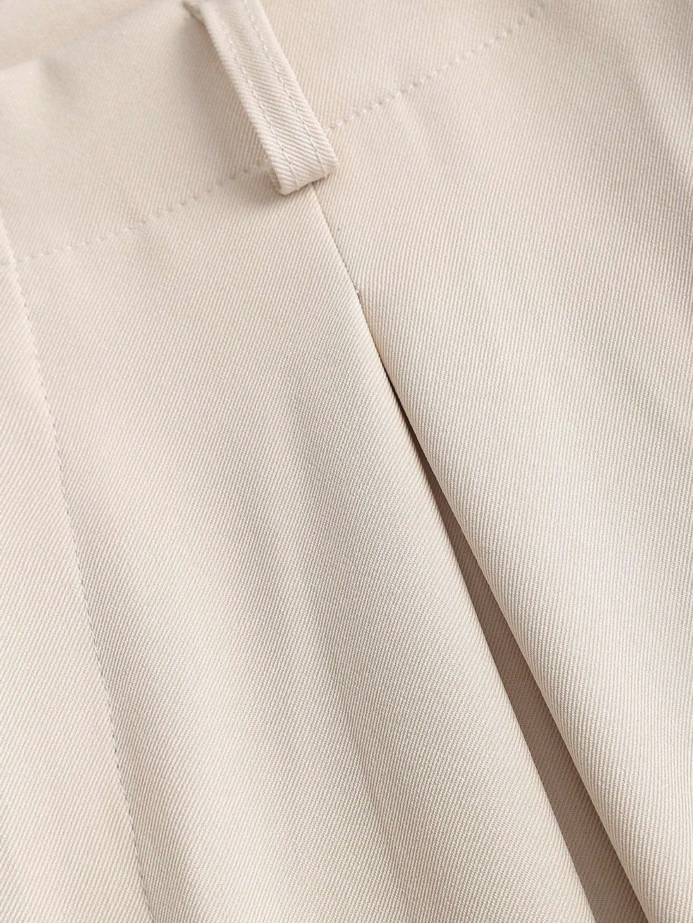 Aurélie – elfenbeinfarbene Palazzo-Hose nach Maß
