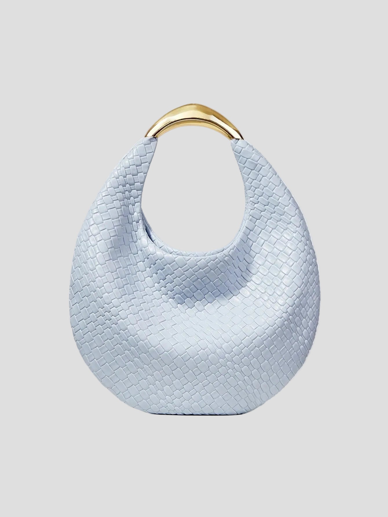 Noémie - Gold Éclat Hobo Bag