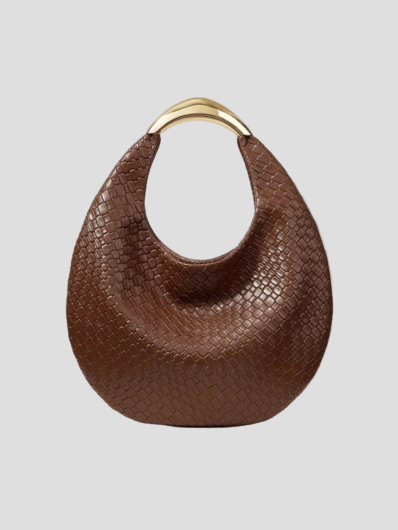 Noémie - Gold Éclat Hobo Bag