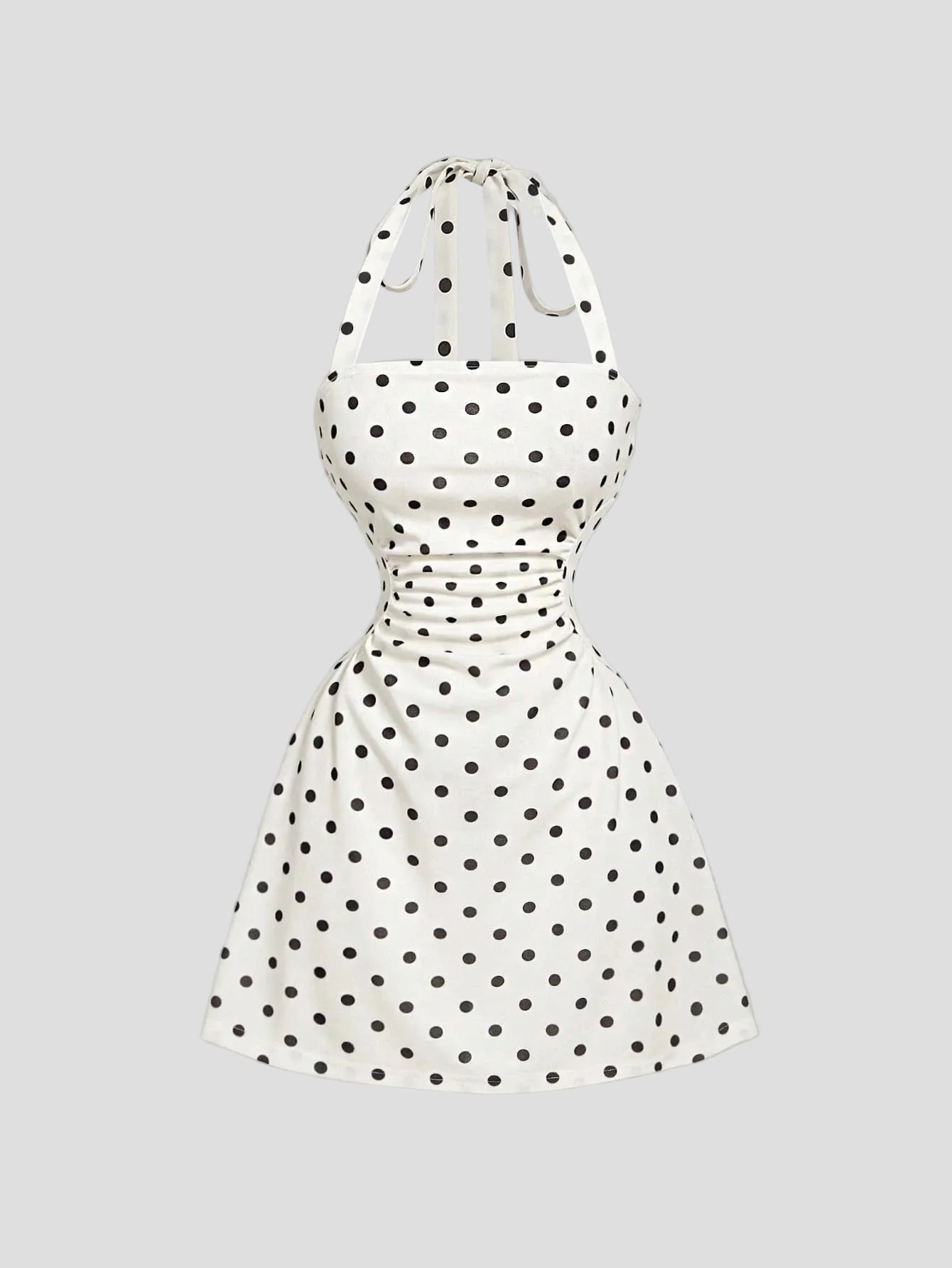 Yvonne – Pois-Eleganz-Kleid