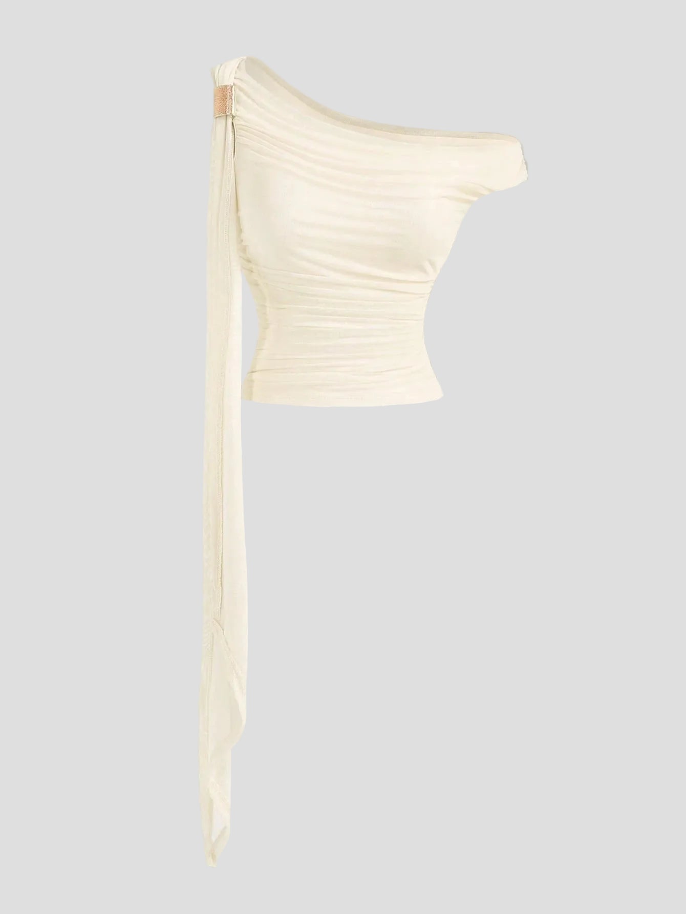 Mireille – Drapierter One-Shoulder-Top