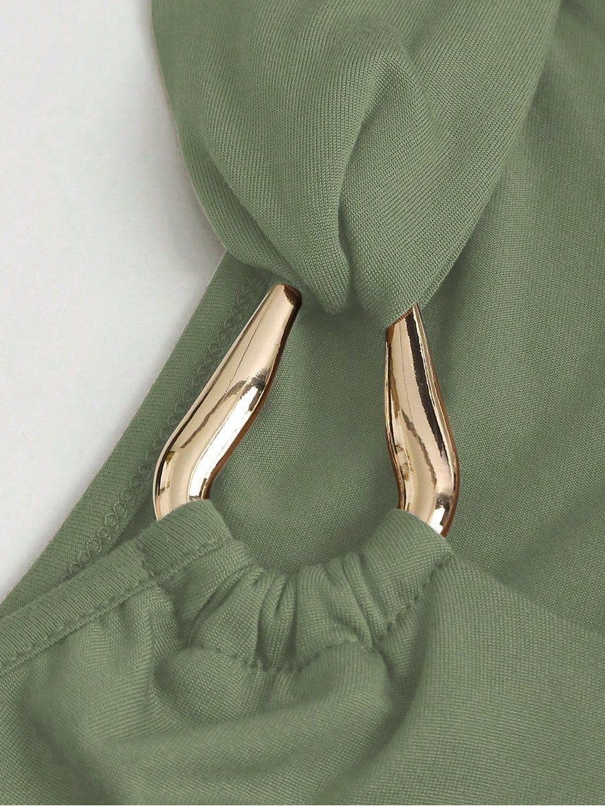 Elyra - One-Shoulder-Ring-Top