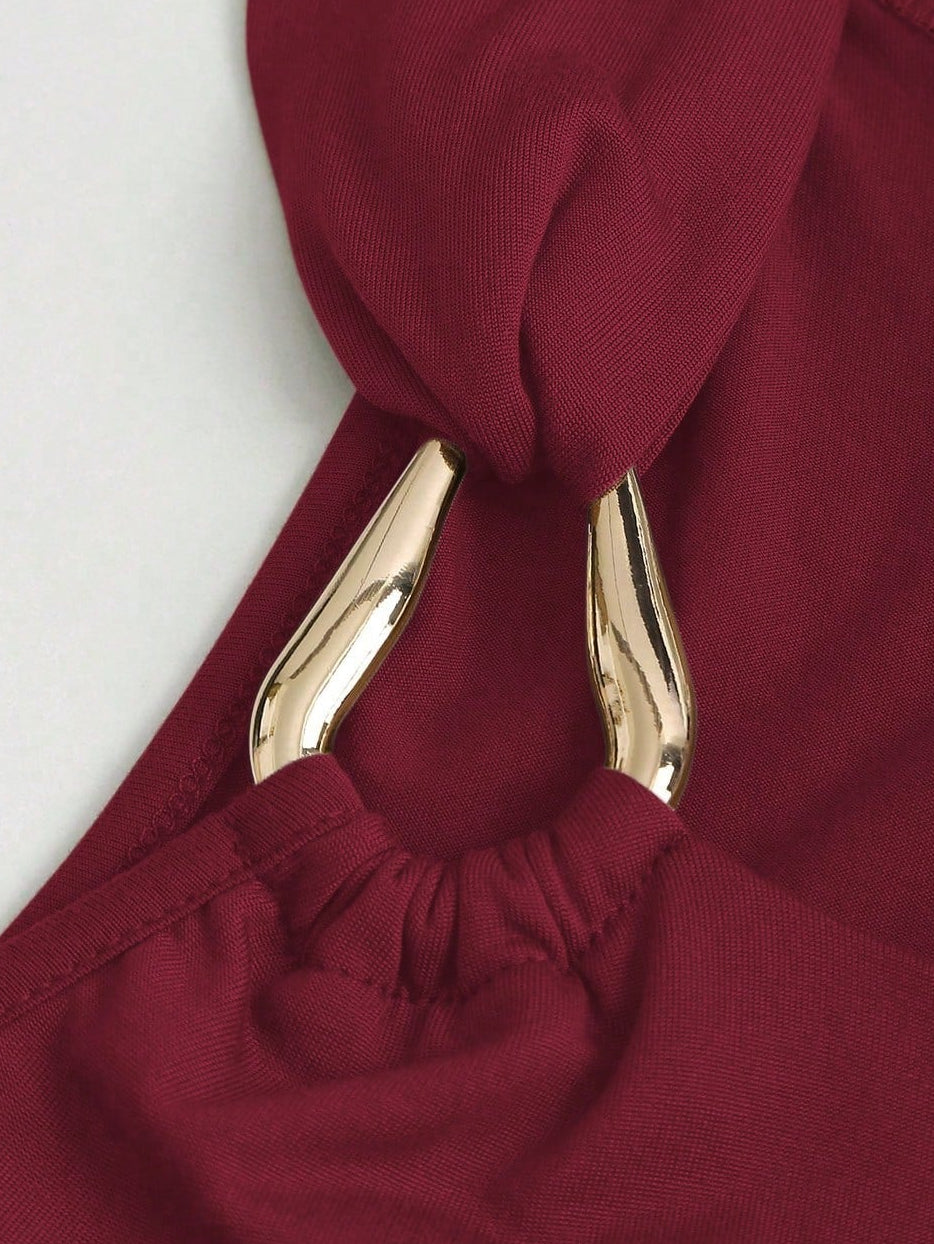 Vera – One-Shoulder Akzent-Top