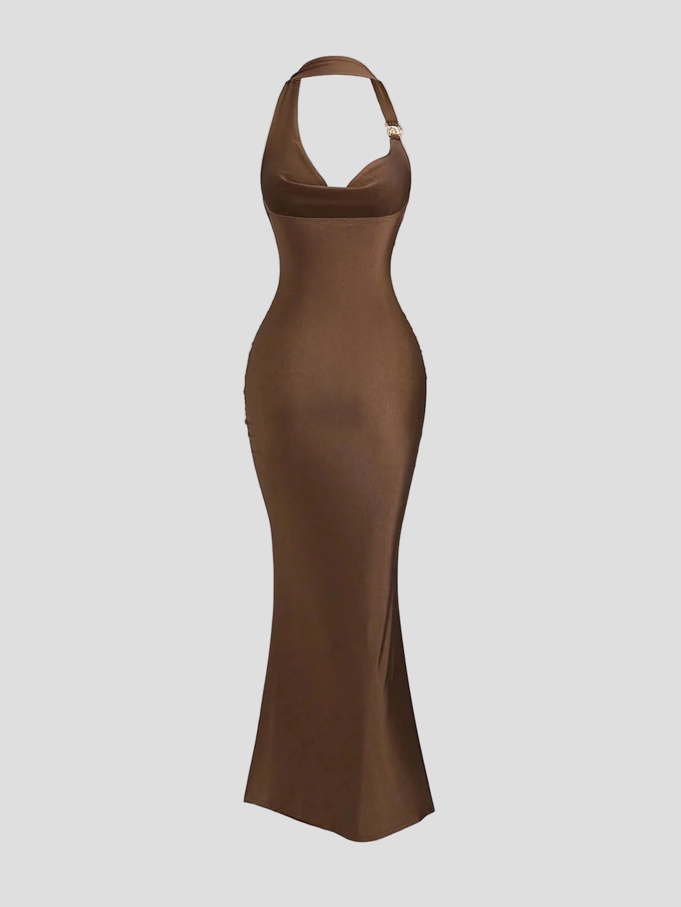 Amélie - Mocha-Kleid