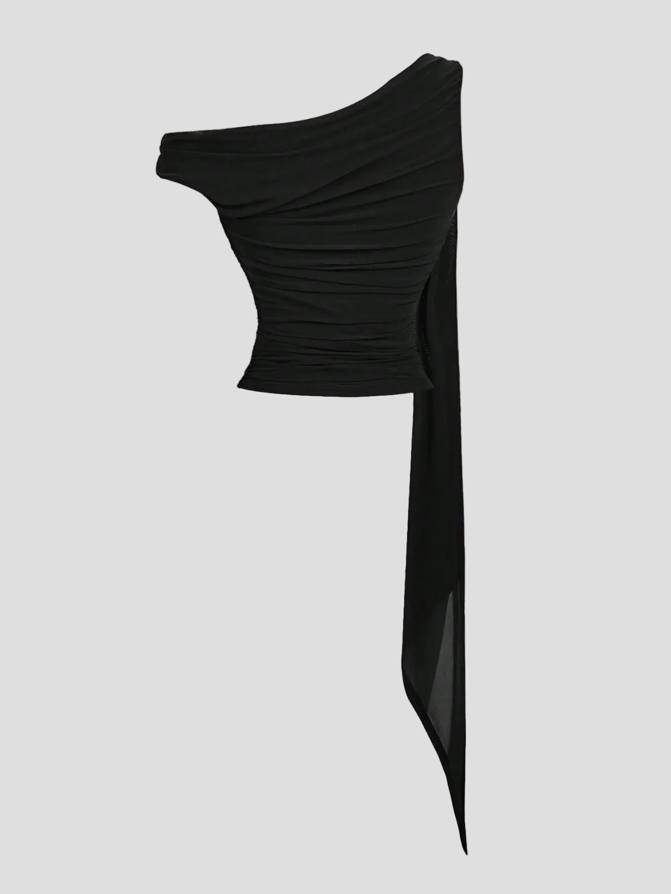 Elara – Drapierte One-Shoulder-Oberteil