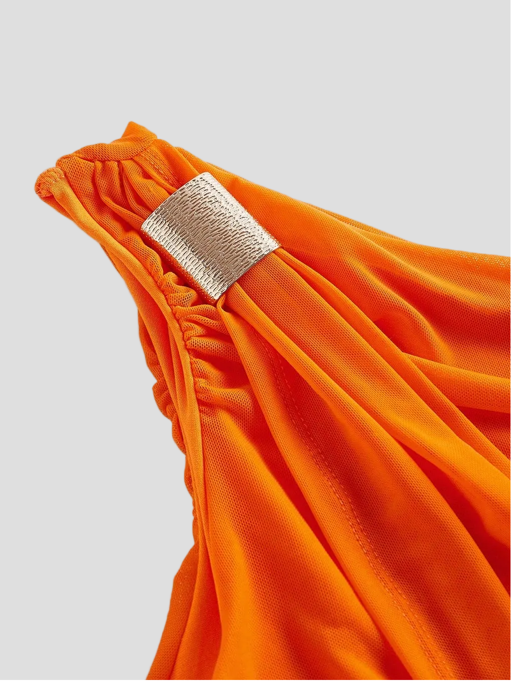Leonie – One-Shoulder Drapiertes Top