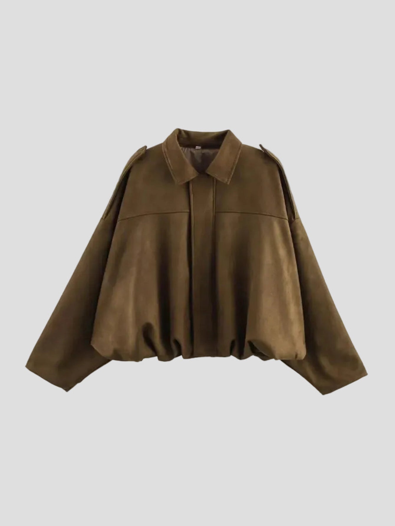Lorena – Oversized-Jacke Mocha