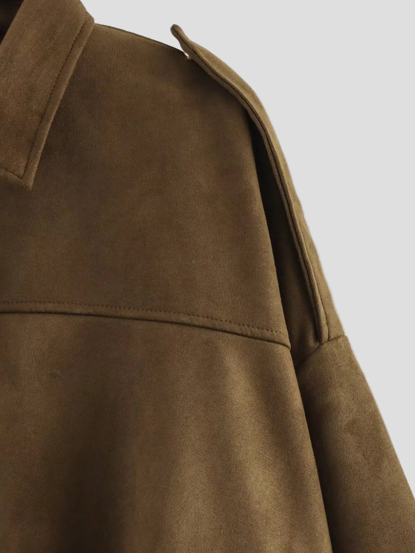 Lorena – Oversized-Jacke Mocha