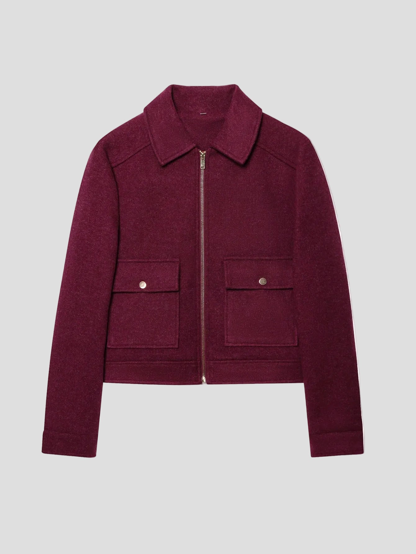 Léonie - Bordeaux Utility Jacket