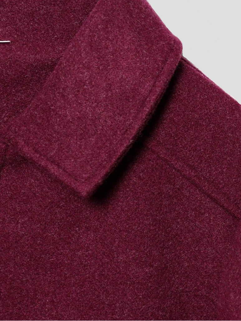 Léonie - Bordeaux Utility Jacket