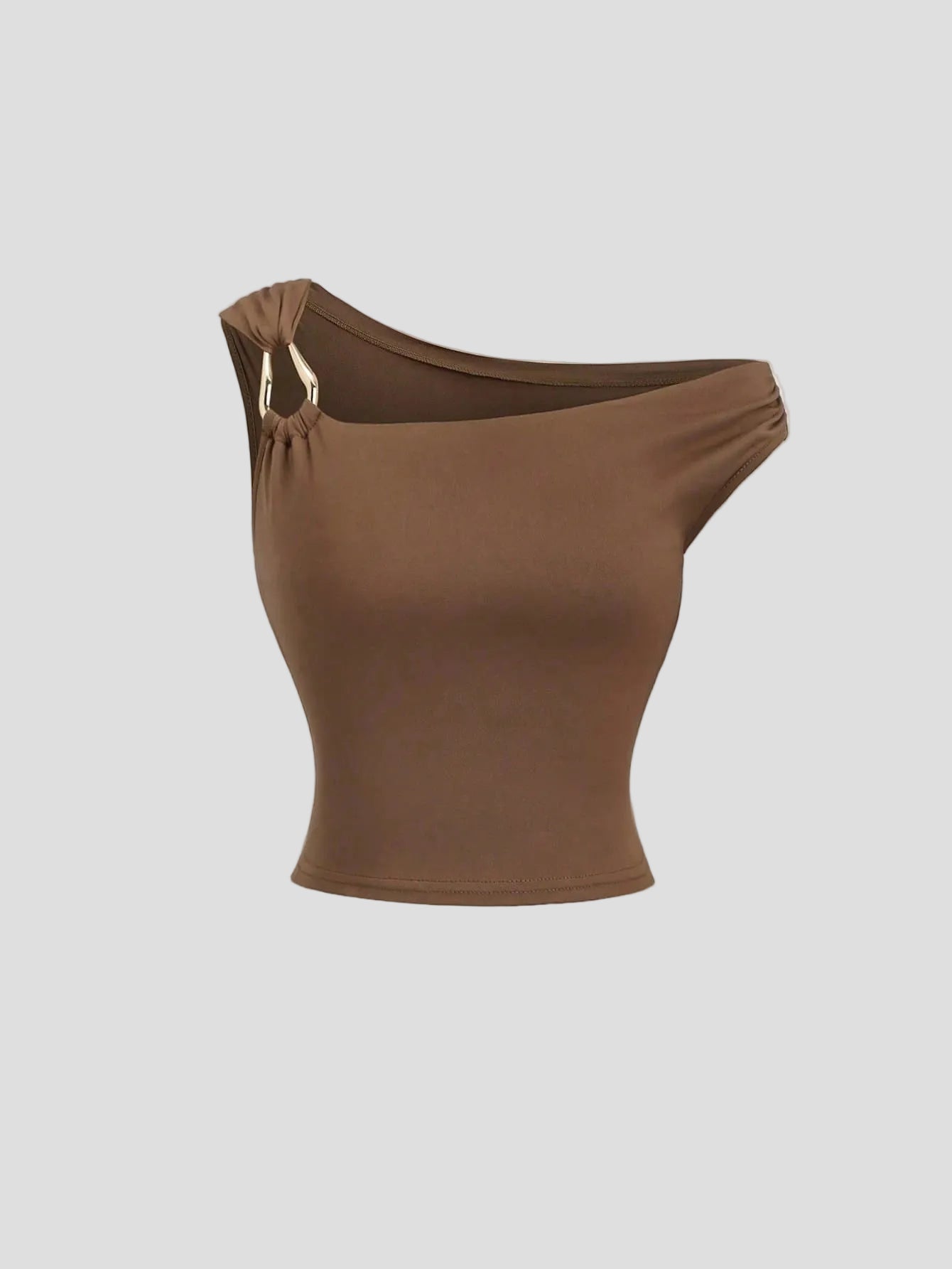 Noa - One-Shoulder-Top mit Metalldetail