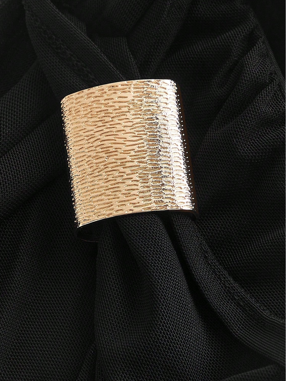 Anouk - Midi-Kleid Noir Sculpt