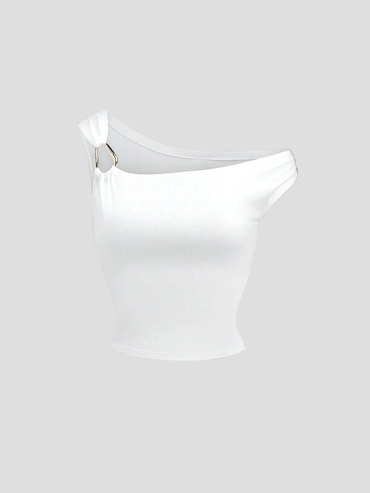 Elara - Asymmetrisches Chic Top