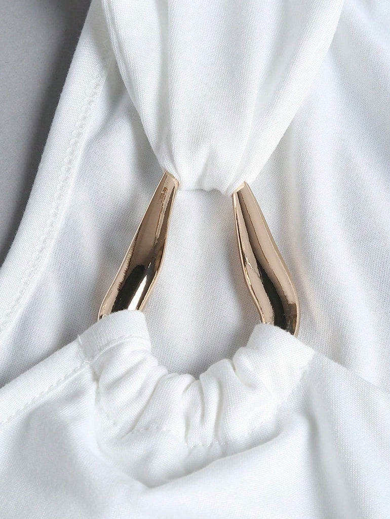 Elara - Asymmetrisches Chic Top