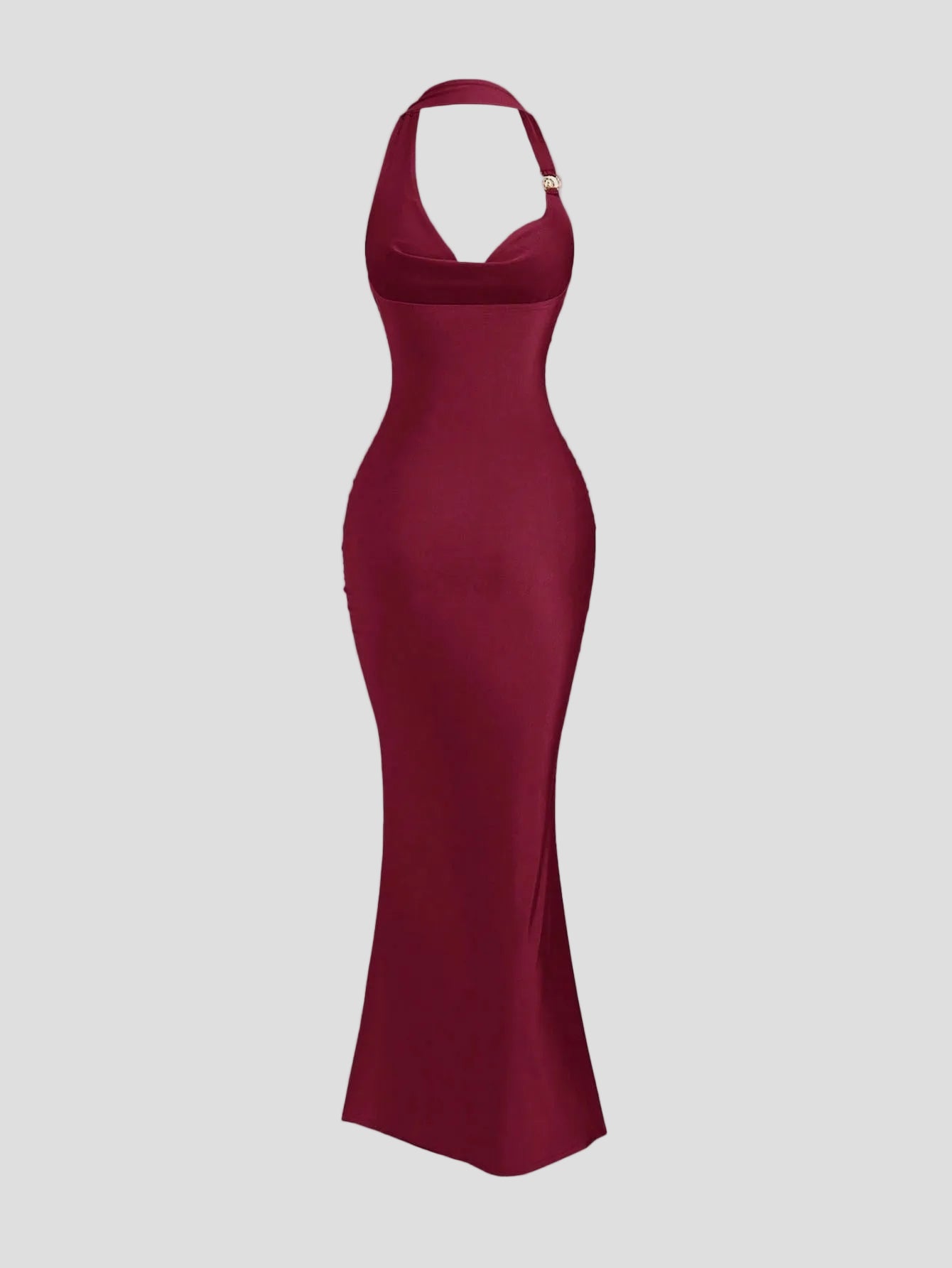 Vivienne - Bordeaux-Kleid