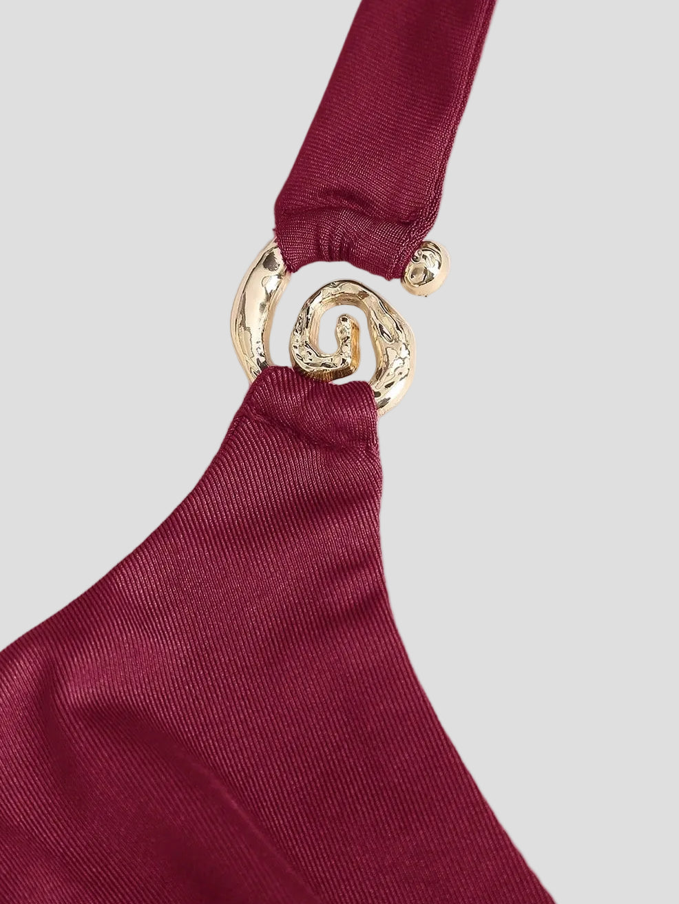 Vivienne - Bordeaux-Kleid