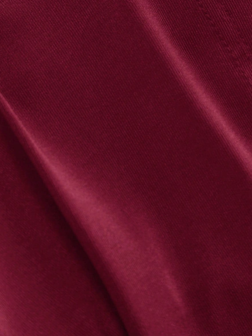 Vivienne - Bordeaux-Kleid