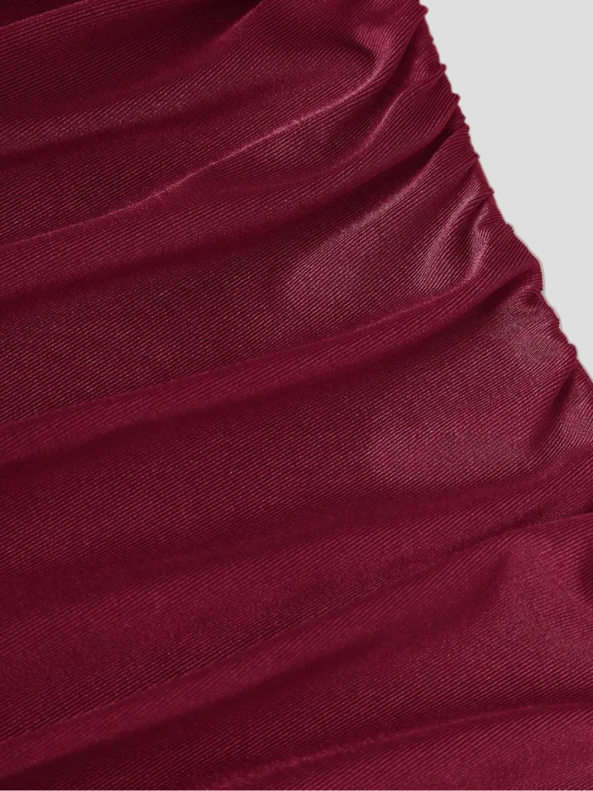 Vivienne - Bordeaux-Kleid