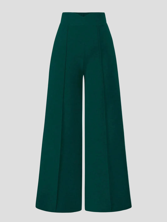 Colette - Palazzo-Hose Emerald