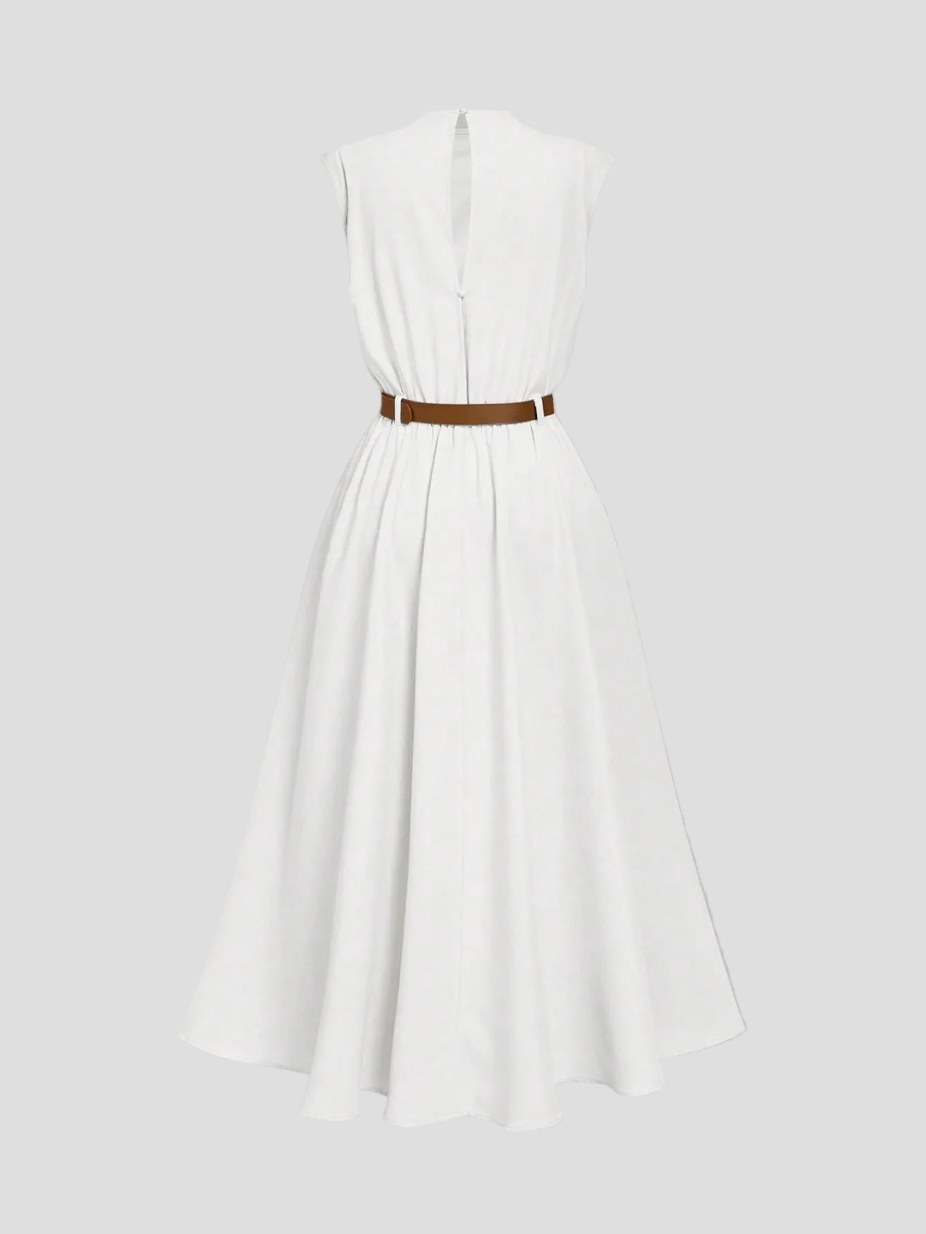 Alina – Elfenbeinfarbenes Maxikleid Muse