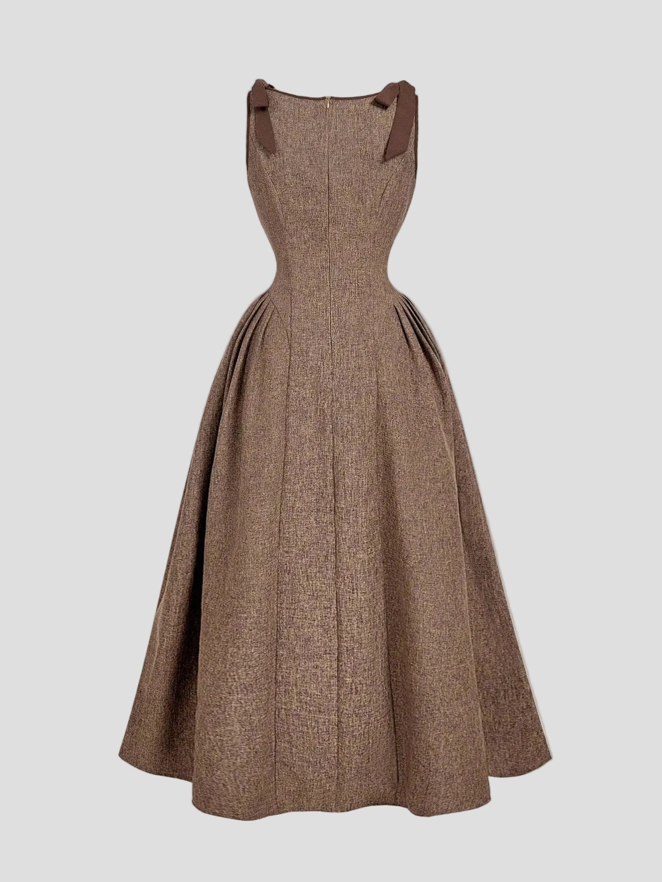 Celeste – Mocha-Band-Kleid
