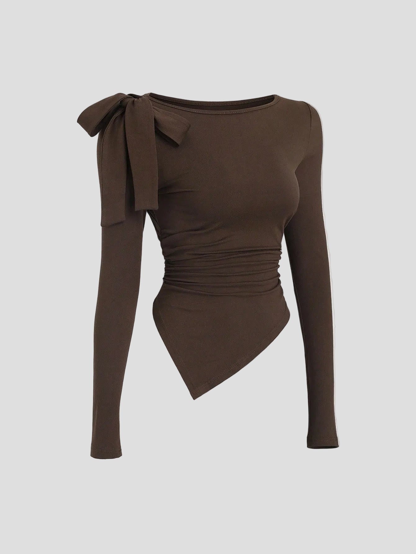 Arlune - Bow Drape Top